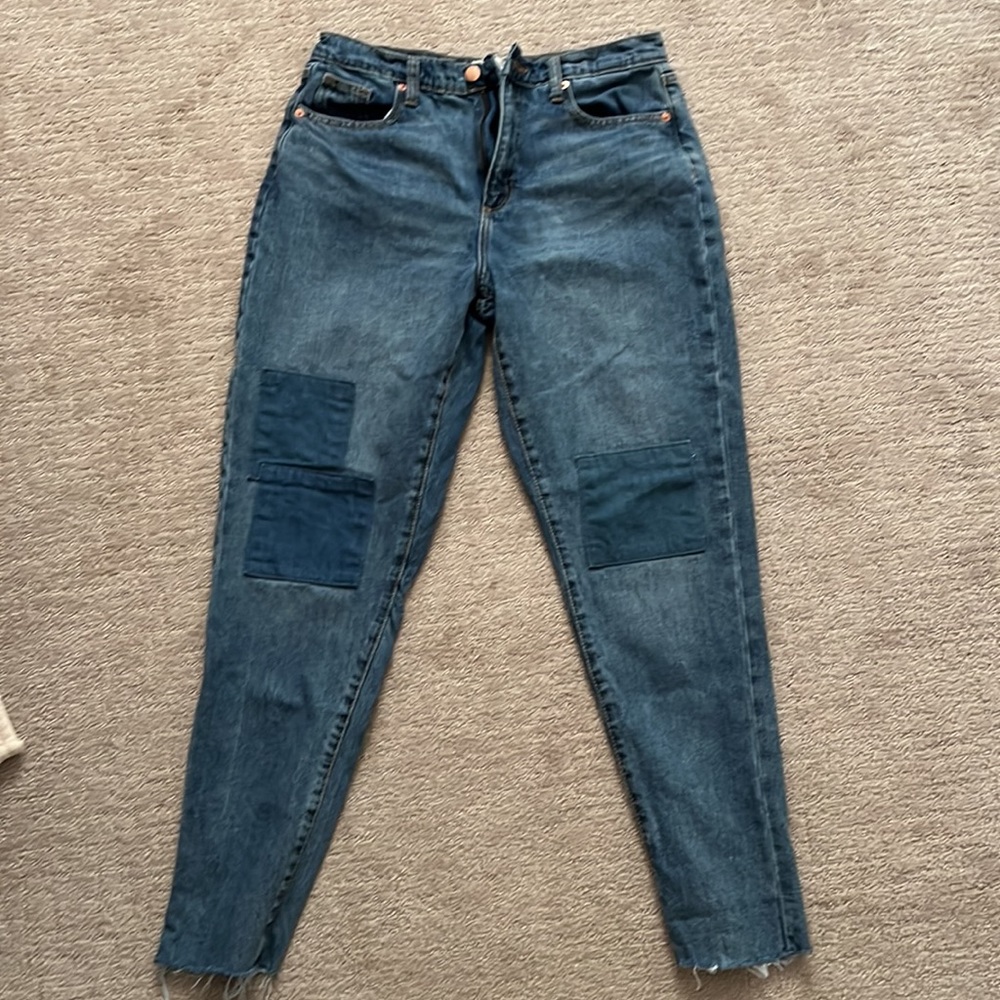 Universal Thread Patchwork Boyfriend Denim - image 2
